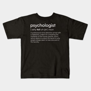 Psychologist Definition Kids T-Shirt